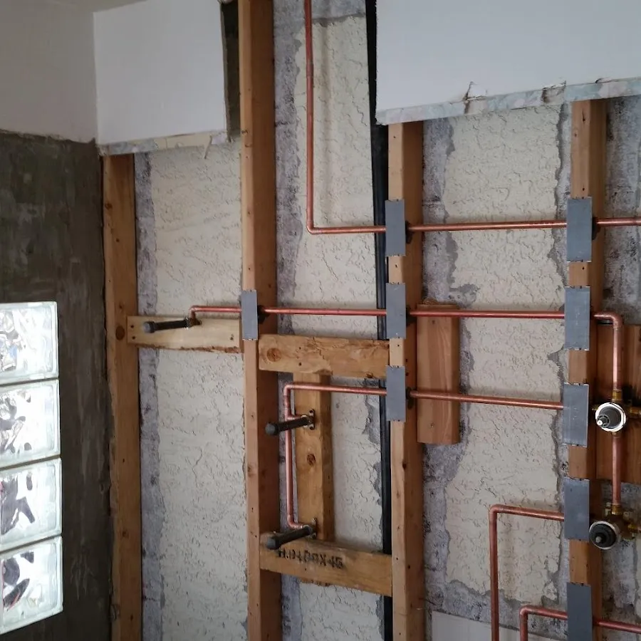 Copper pipe installation for Burst Pipe Repair in Austin